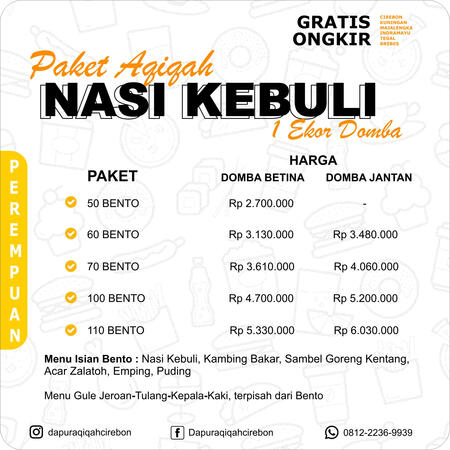 dapur aqiqah brebes tegal