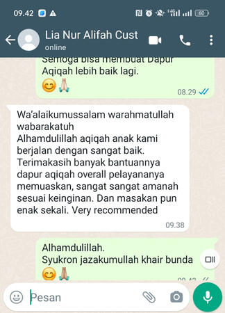 dapur aqiqah brebes tegal